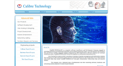 Desktop Screenshot of calibretechnology.com