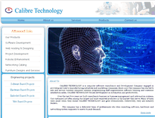 Tablet Screenshot of calibretechnology.com